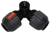 GARDENA 2764-20 Sprinklersystem pro Winkelst�ck 25 mm x 3/4-Innengewinde