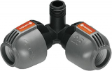 GARDENA 2782-20 Sprinklersystem Winkelst�ck 25 mm x 1/2-AG